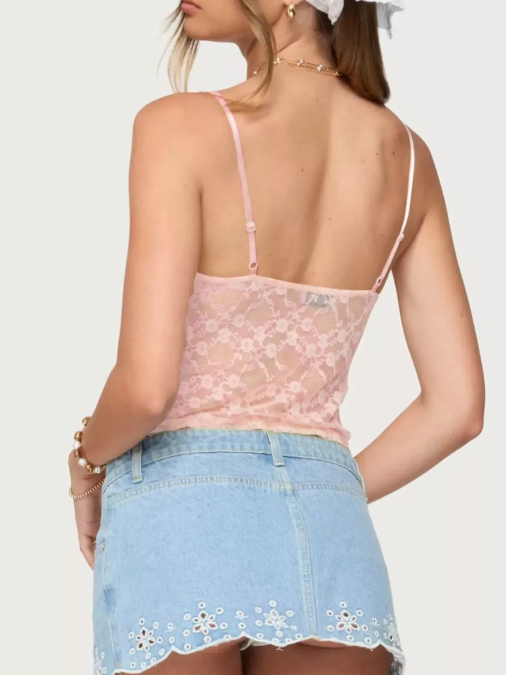 Lace Adjustable Strap Cami, image 11