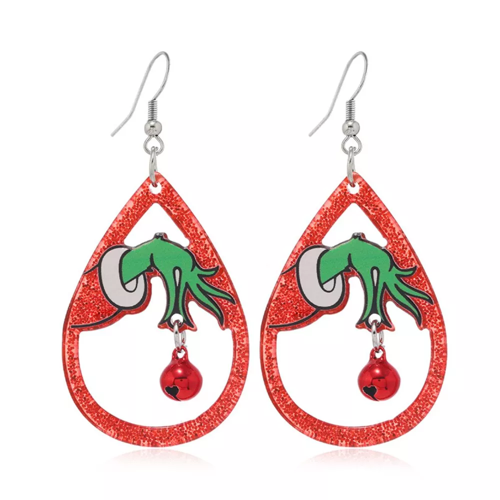 Halloween Teardrop Earrings, image 4