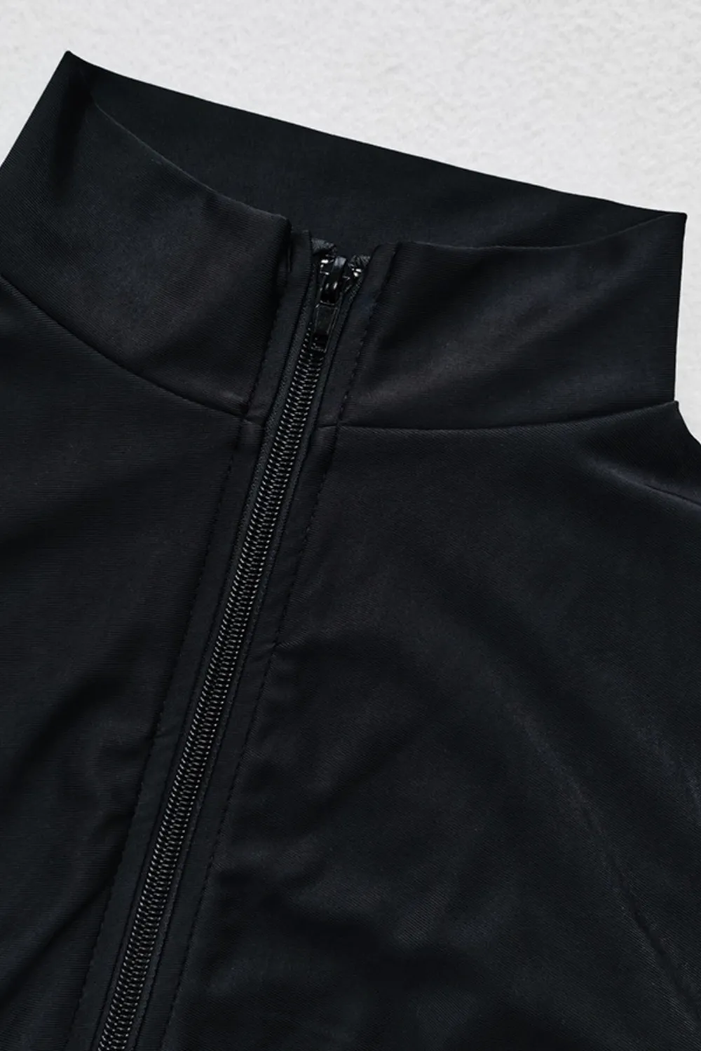 Zip Up Long Sleeve One-Piece Swimwear, image 10