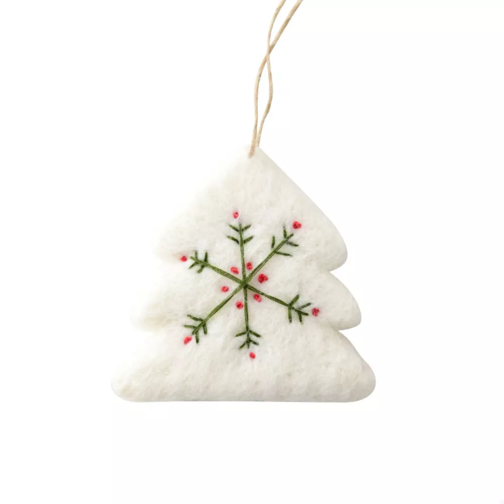 Christmas Felt Snowflake Ornament, image 8