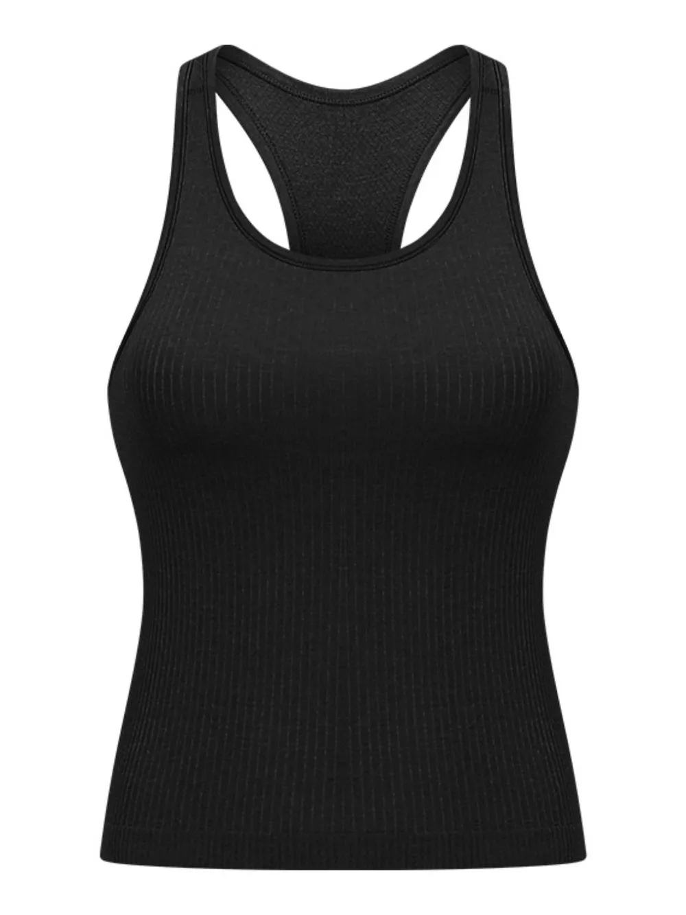 Round Neck Racerback Active Tank, image 7