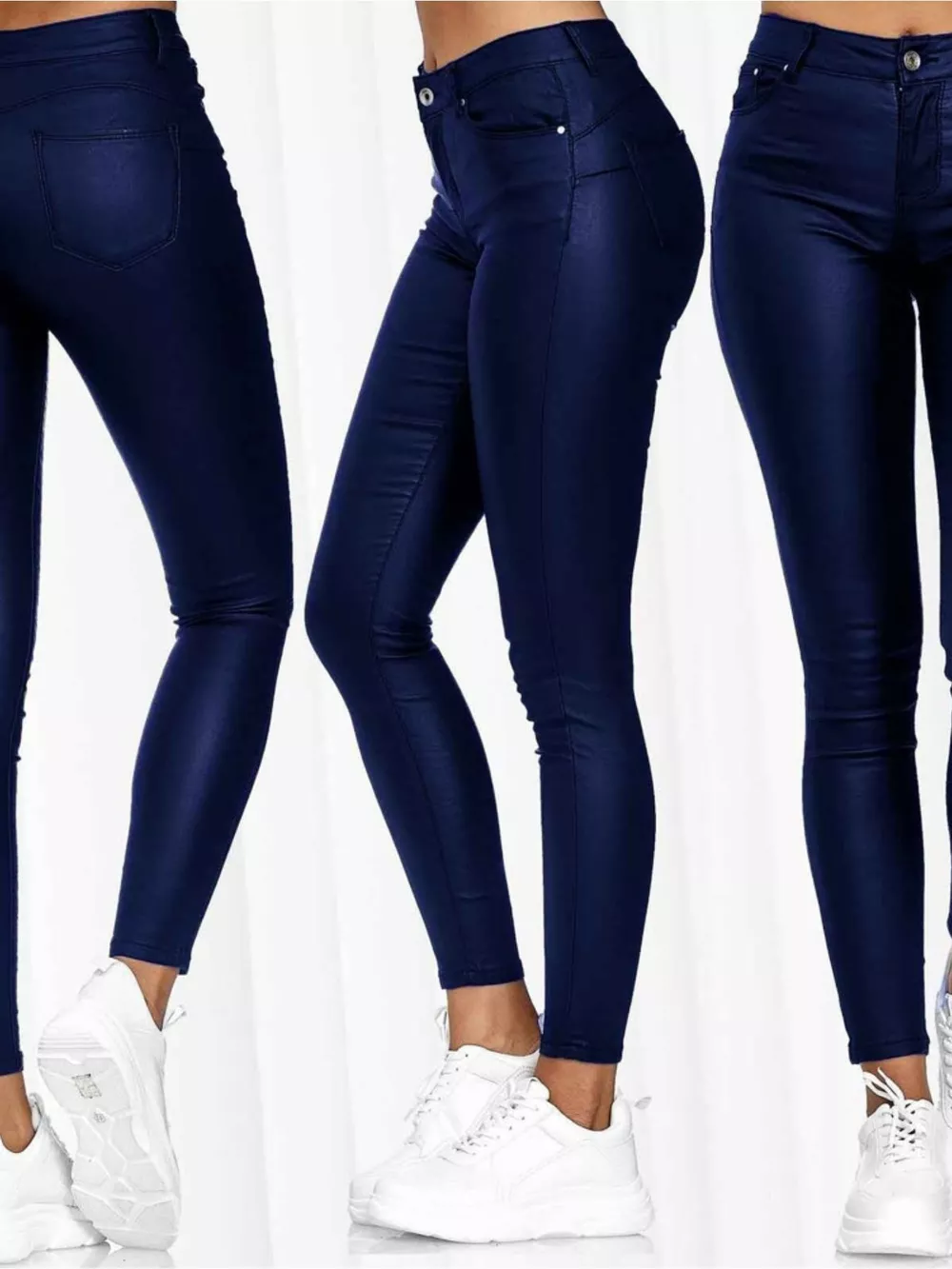 Full Size High-Waisted Skinny Pants Plus Size, image 8