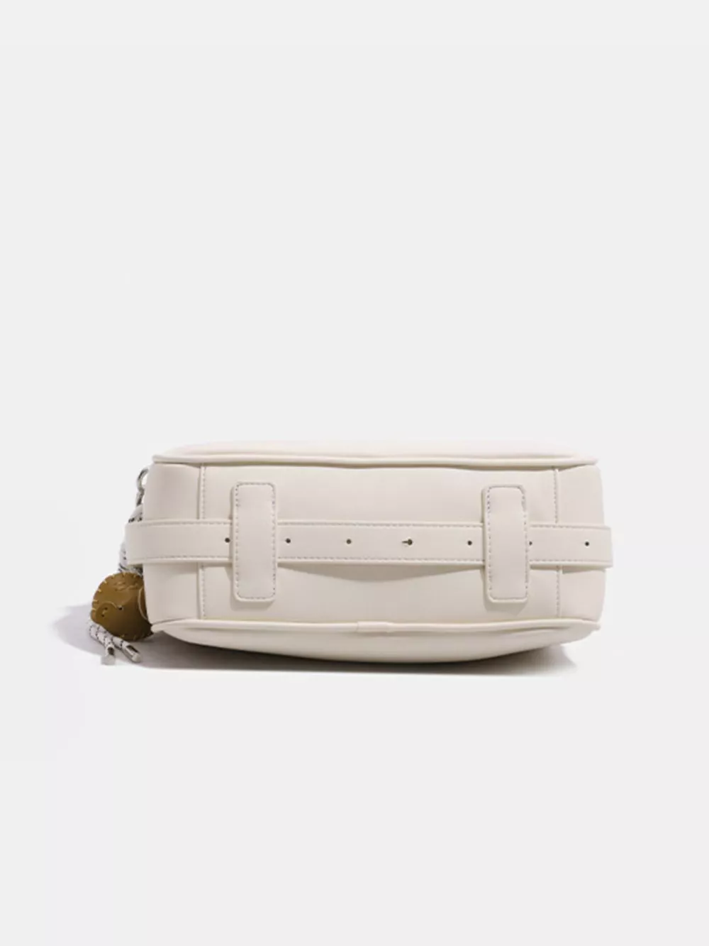Hobo Shoulder Bag with Decorative Charms, image 2