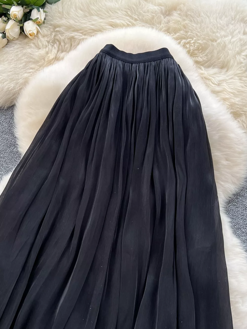 High Waist Maxi Skirt, image 33