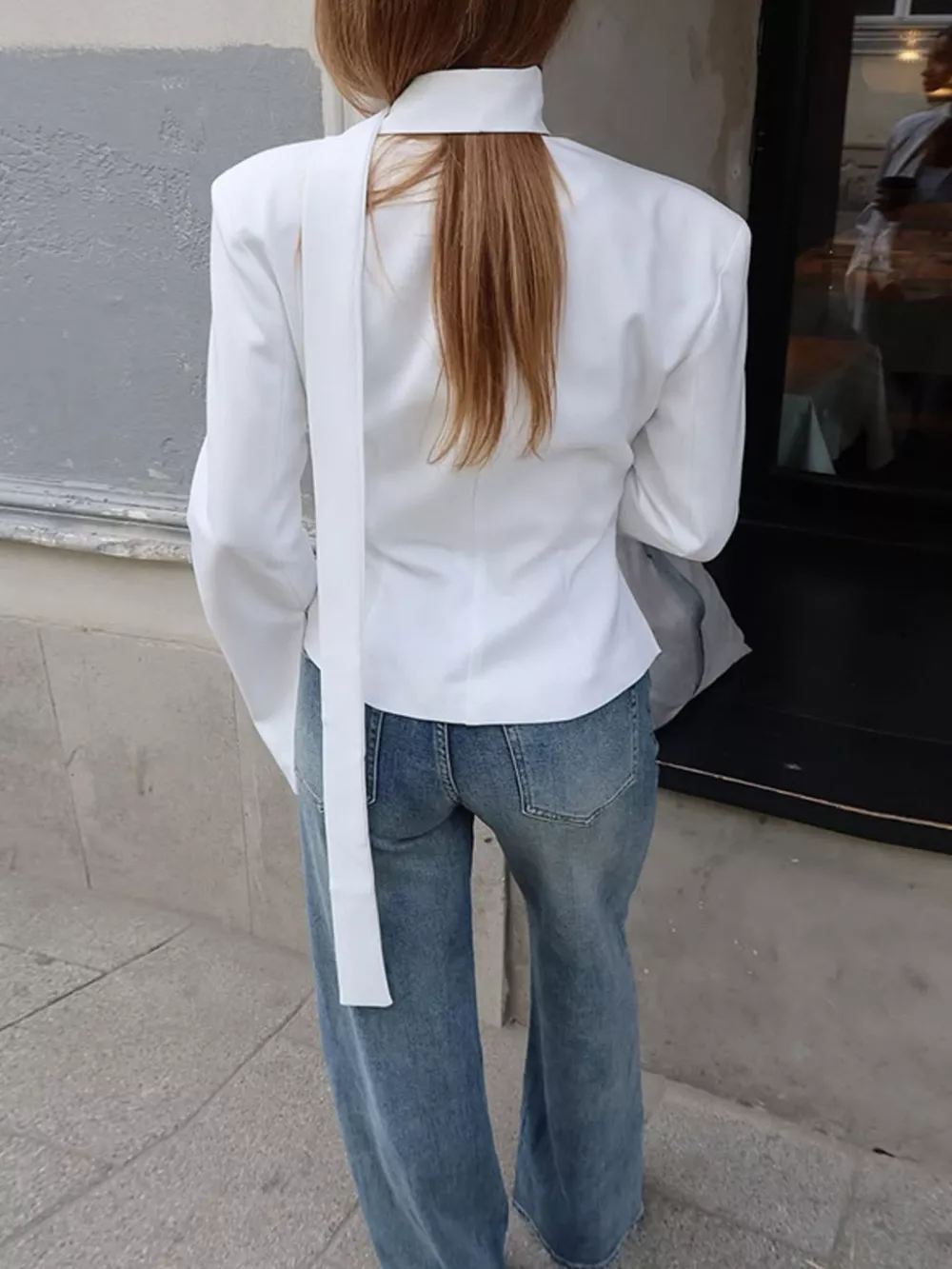 Button Up Long Sleeve Blazer, image 7