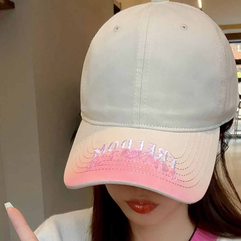 Gradient Embroidered Baseball Cap, image 3