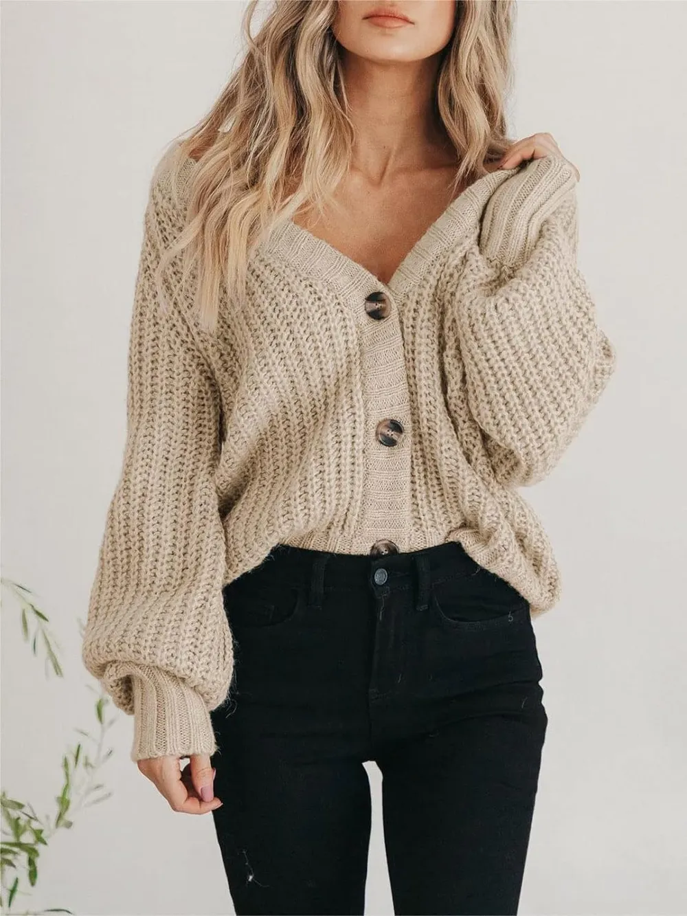 Button Up Long Sleeve Cardigan, image 7