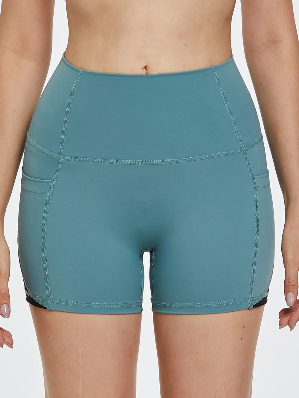 High Waist Active Shorts, image 15