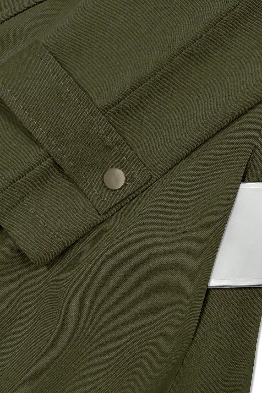 Wide Lapels Belt Trench Coat, image 8