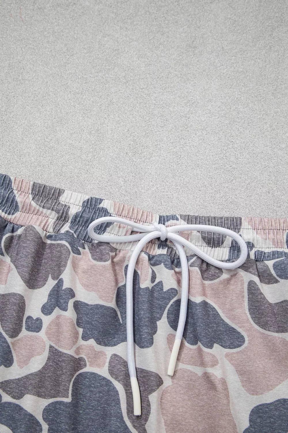 Camouflage Short Sleeve Top and Skirt Set, image 8