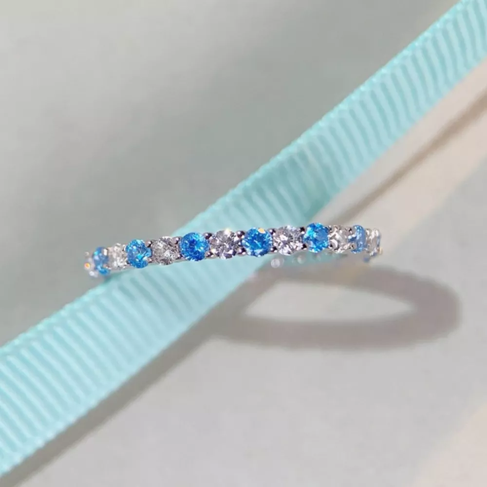 925 Sterling Silver Zircon Ring, image 4