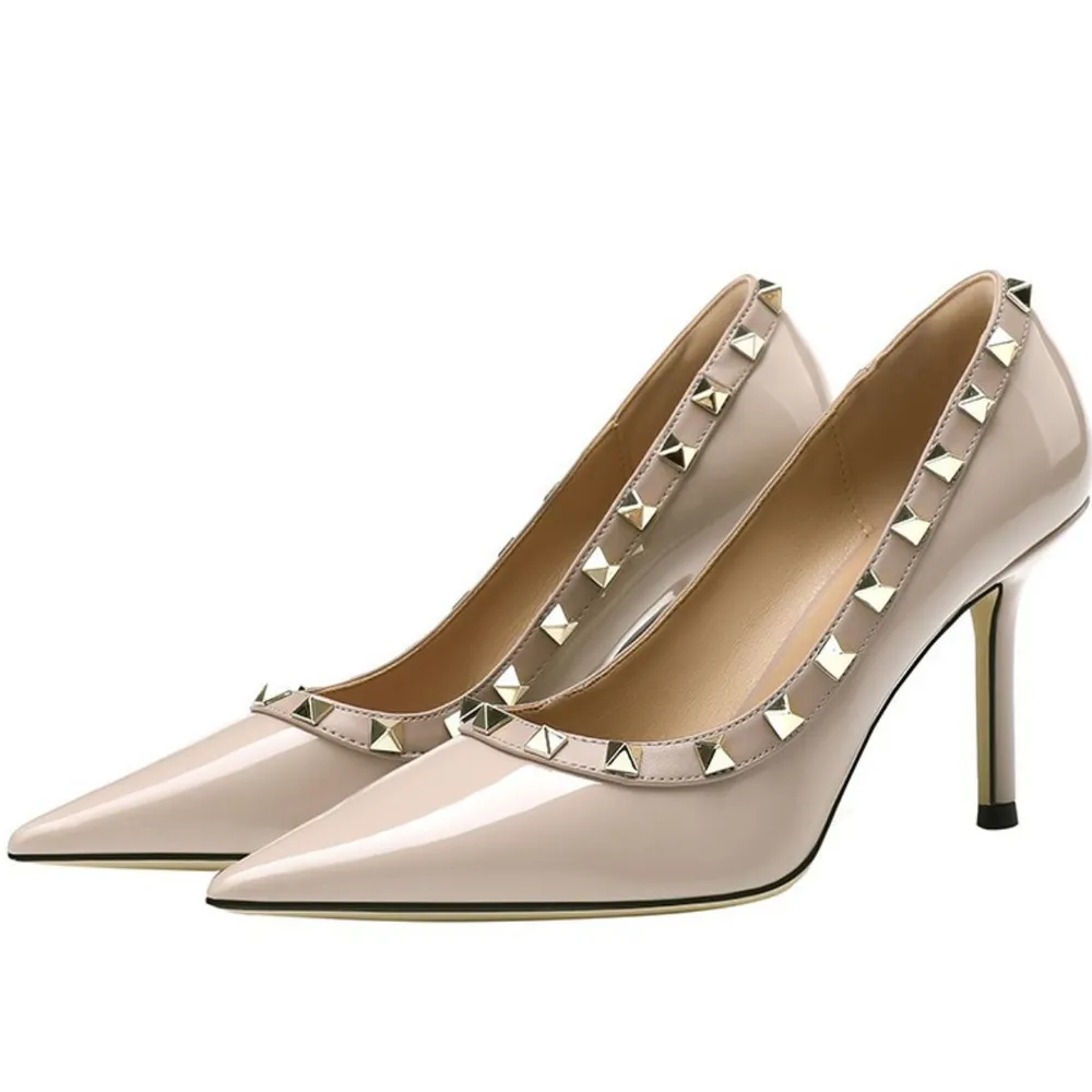 Point Toe Stiletto Pumps, image 5