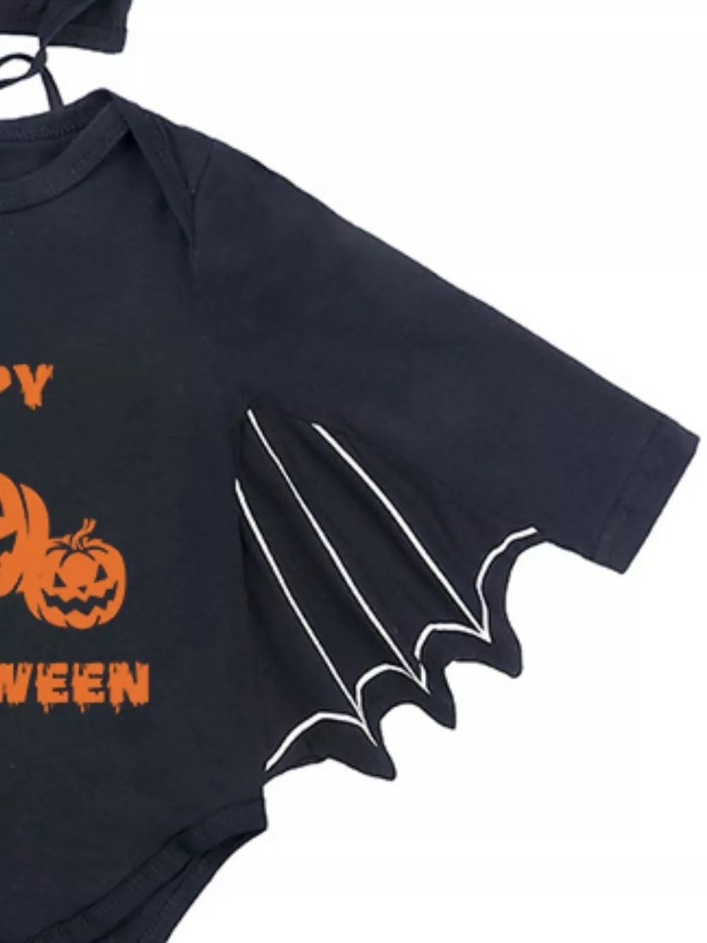 Children's Halloween Bat Bodysuit & Hat Costume Set, image 32