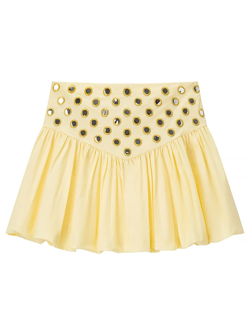 Eyelet Cami and Bubble Skirt Set, image 2