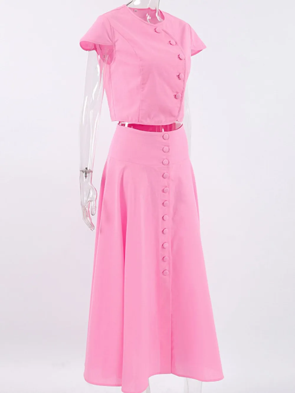 Short Sleeve Top and Skirt set, image 4