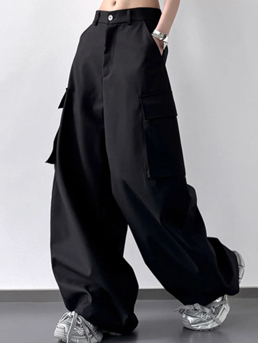 Wide Leg Cargo Pants, image 3