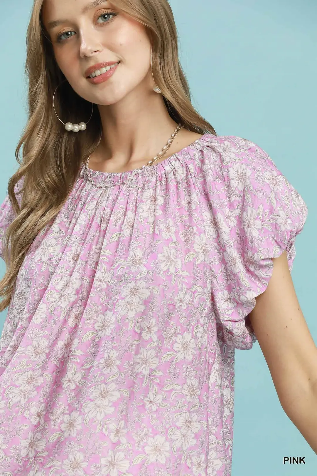 Floral Puff Sleeve Blouse, image 4