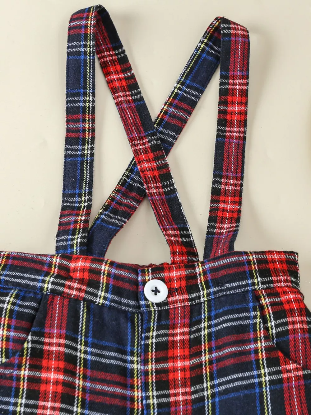 Children's Button Up Long Sleeve Shirt and Suspender Set, image 3