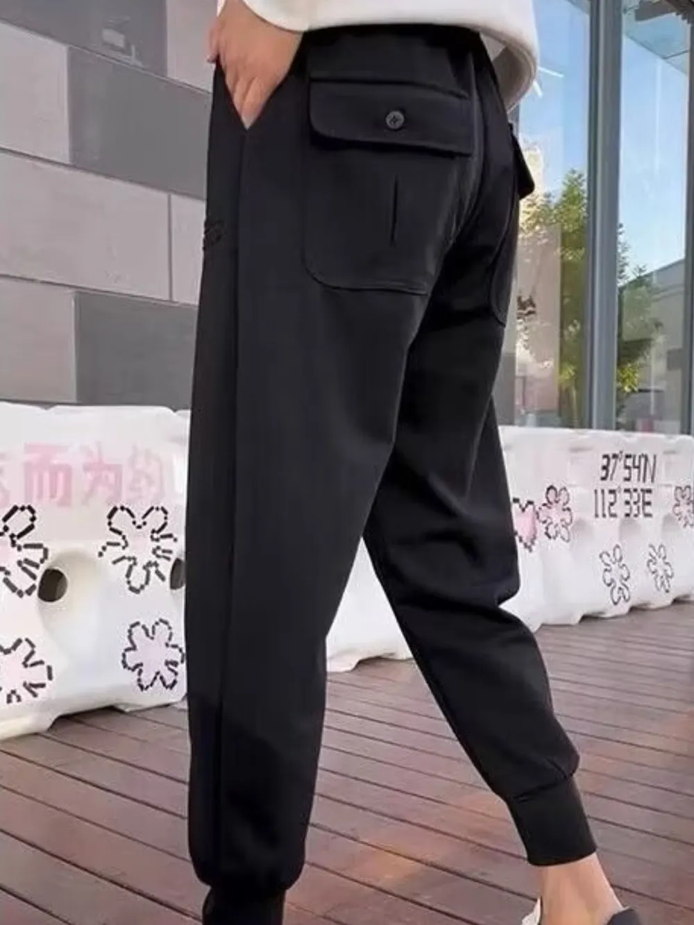 Men's Plus Size Drawstring Jogger Pants, image 3