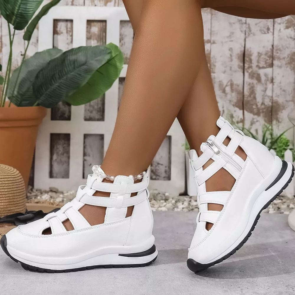 Cutout Platform Sneakers, image 3