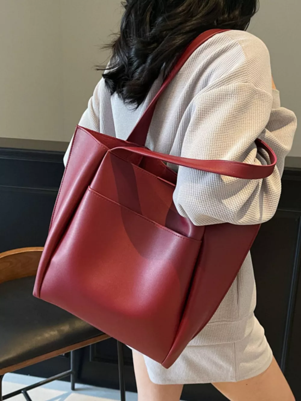 PU Leather Shoulder Bag, image 14
