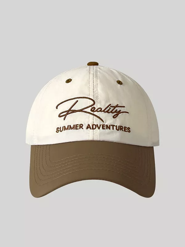 Letter Embroidered Adjustable Baseball Cap, image 3