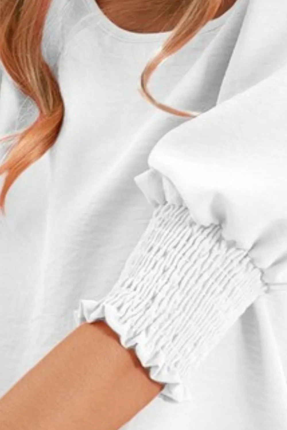 Air Flow Balloon Shorts Sleeves Top, image 3