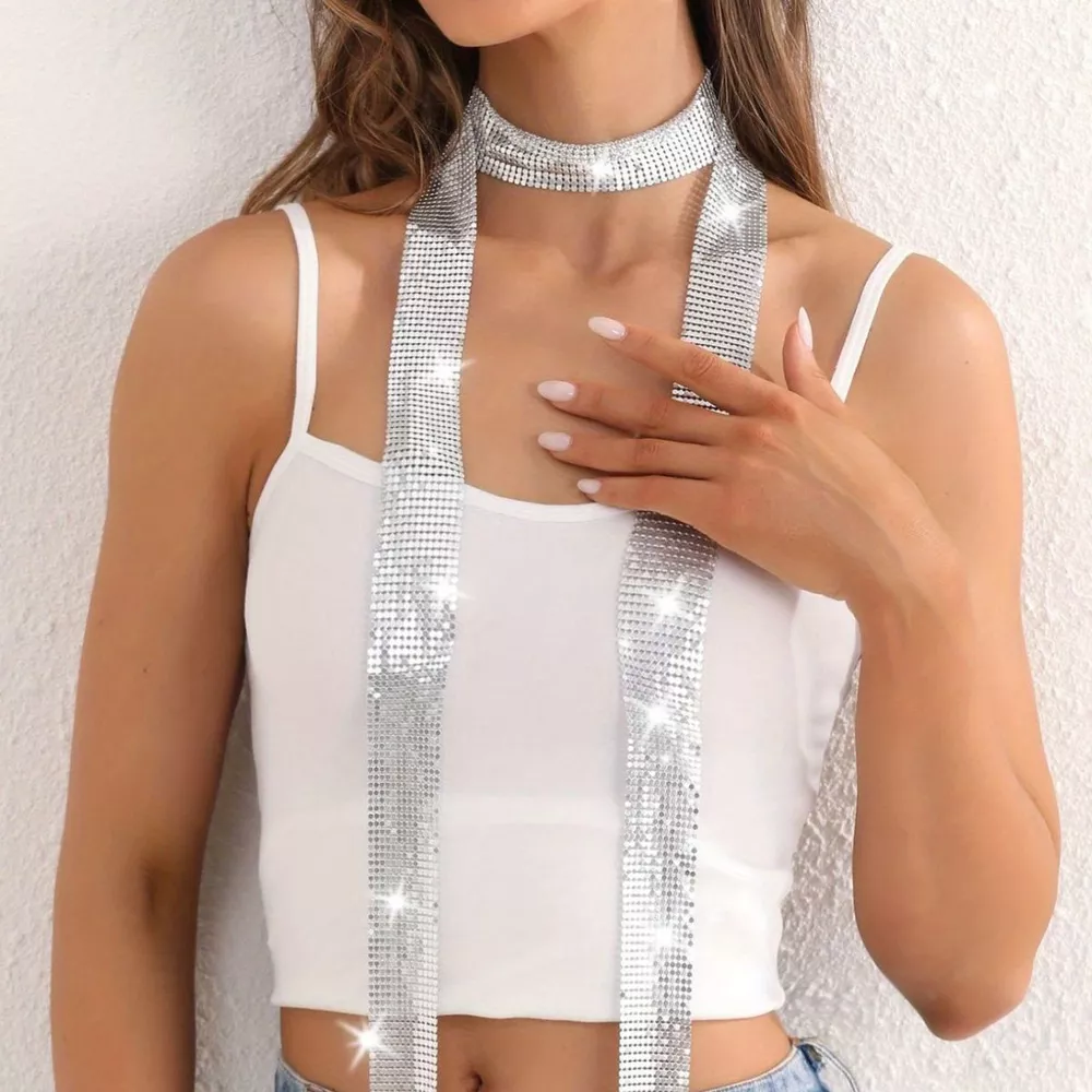 Sequin Glamour Scarf, image 2
