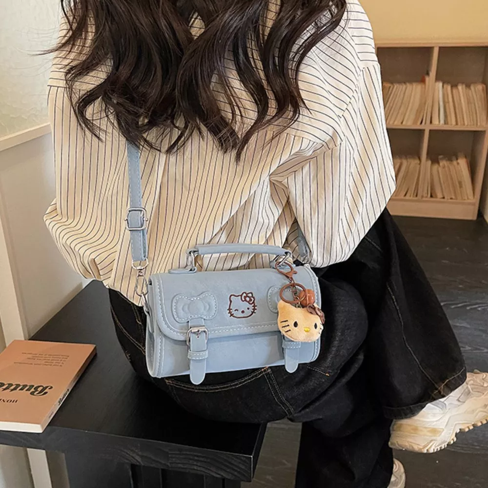 Double Buckle Crossbody Bag, image 3