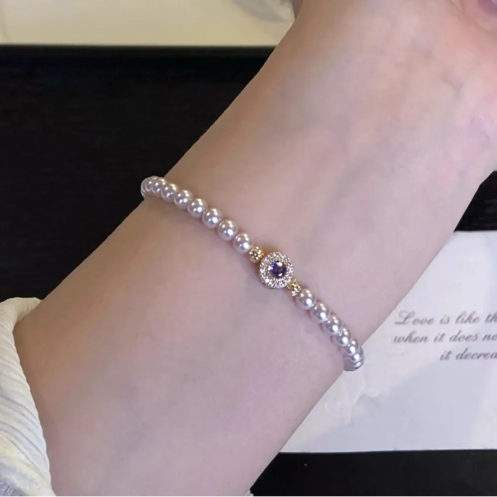 Alloy Pearl Bracelet, image 4