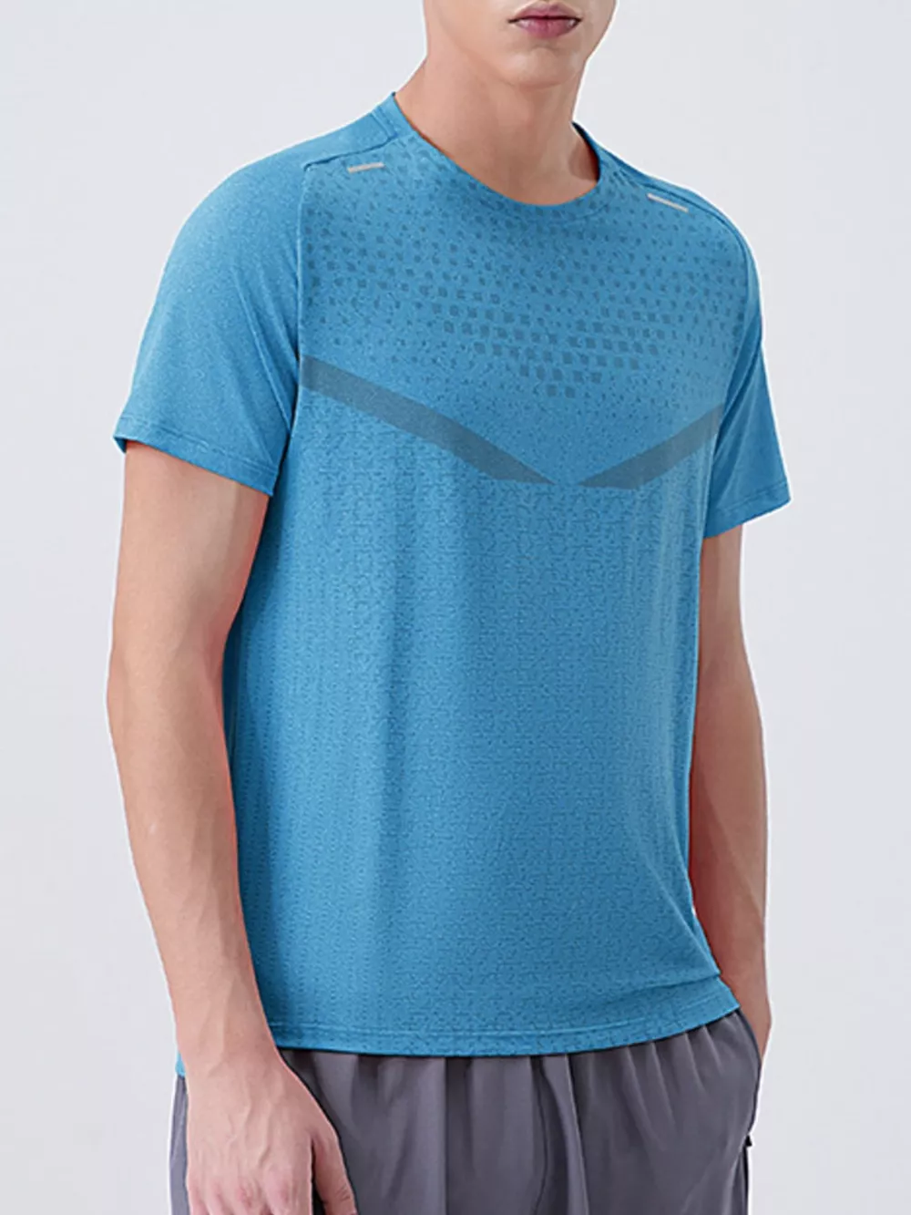 Men's Plus Size Breathable Quick-Dry Active T-Shirt, image 2