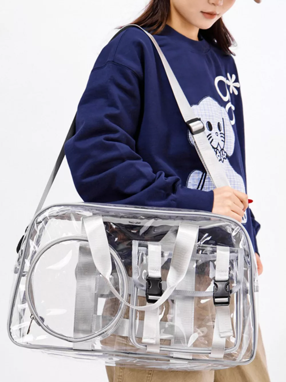 Clear PVC Travel Bag, image 9