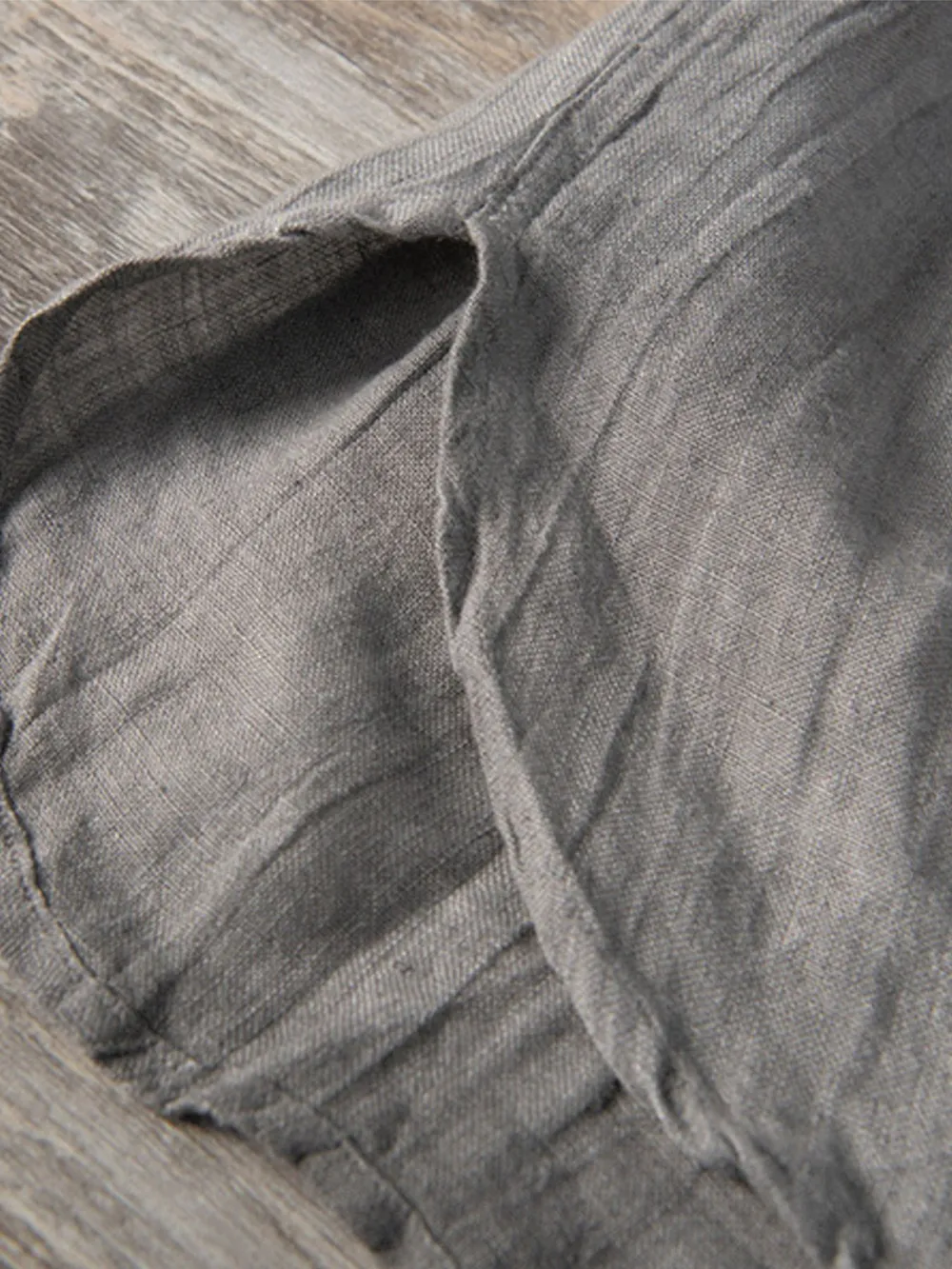 Men's Plus Size Button Detail Short Sleeve Top, image 5