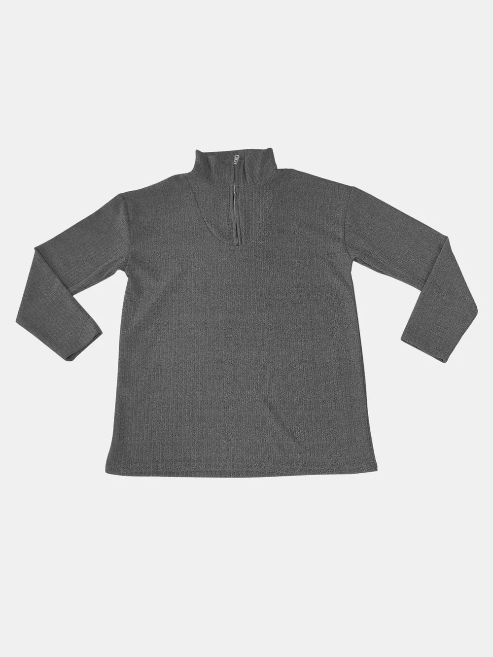 Full Size Quarter Zip Long Sleeve Top, image 10