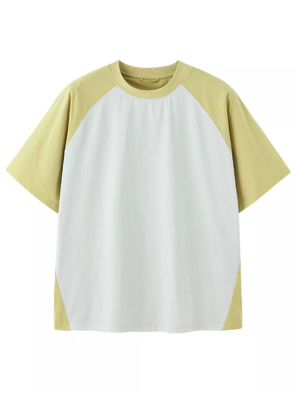 Men's Two-Tone Raglan Sleeve Casual T-Shirt, image 6