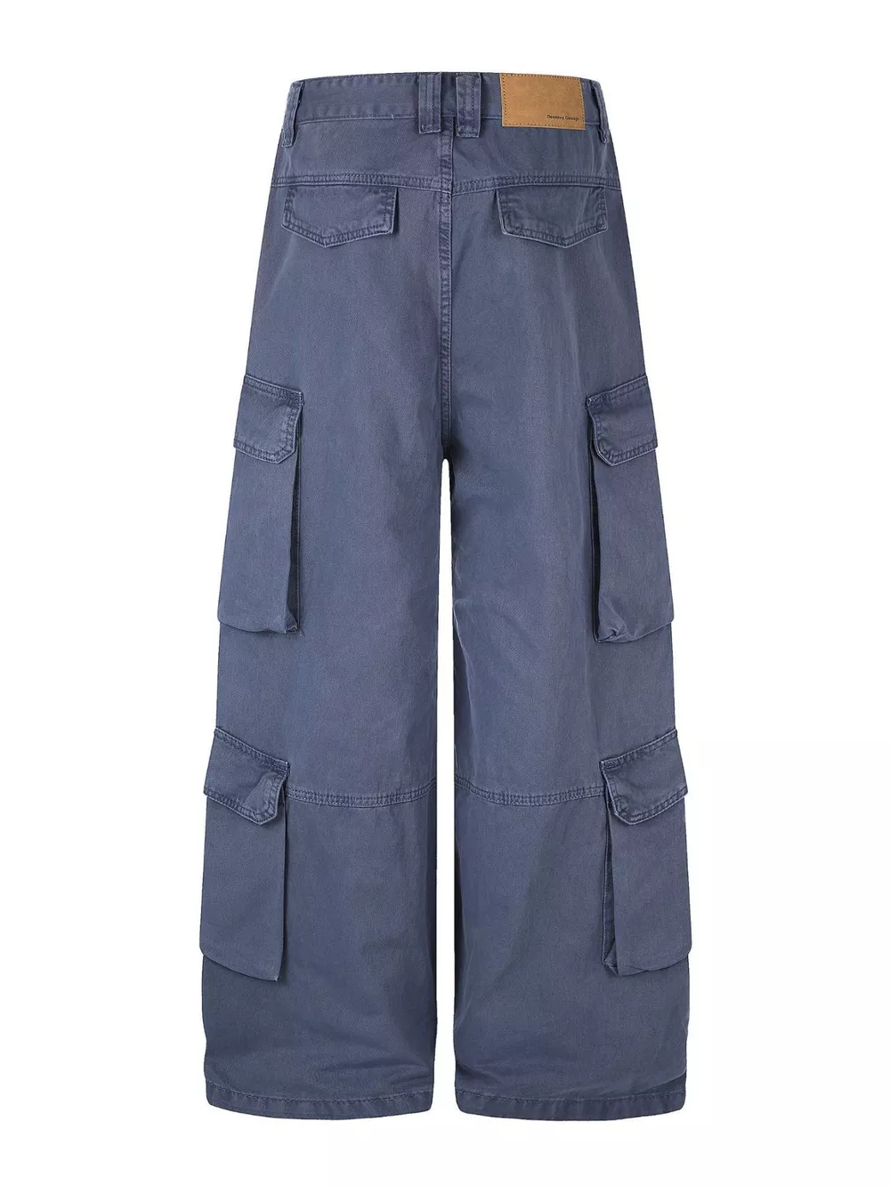 Men's Wide Leg Cargo Pants, image 3