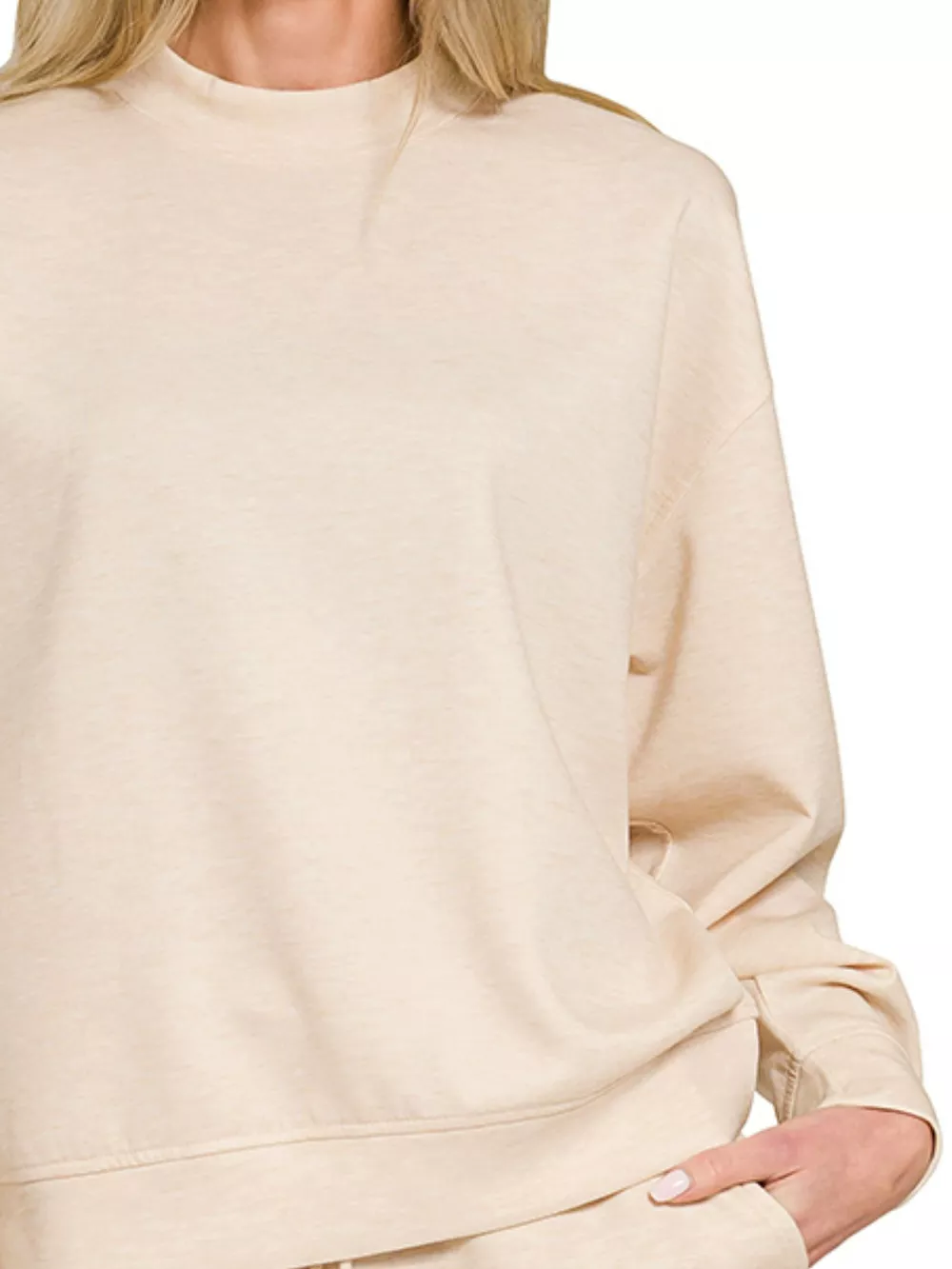 Scuba Long Sleeve Sweatshirt and Shorts Set, image 3