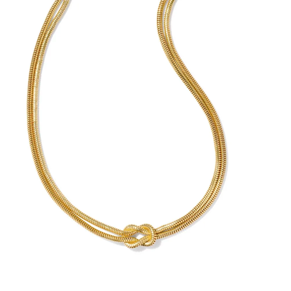 Titanium Steel Knotted Necklace, image 8