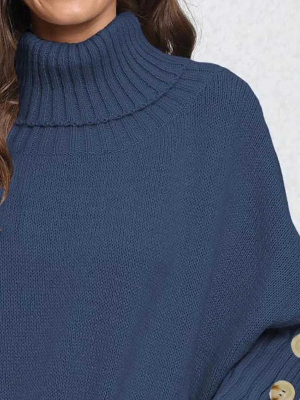 Turtleneck Long Sleeve Sweater, image 12