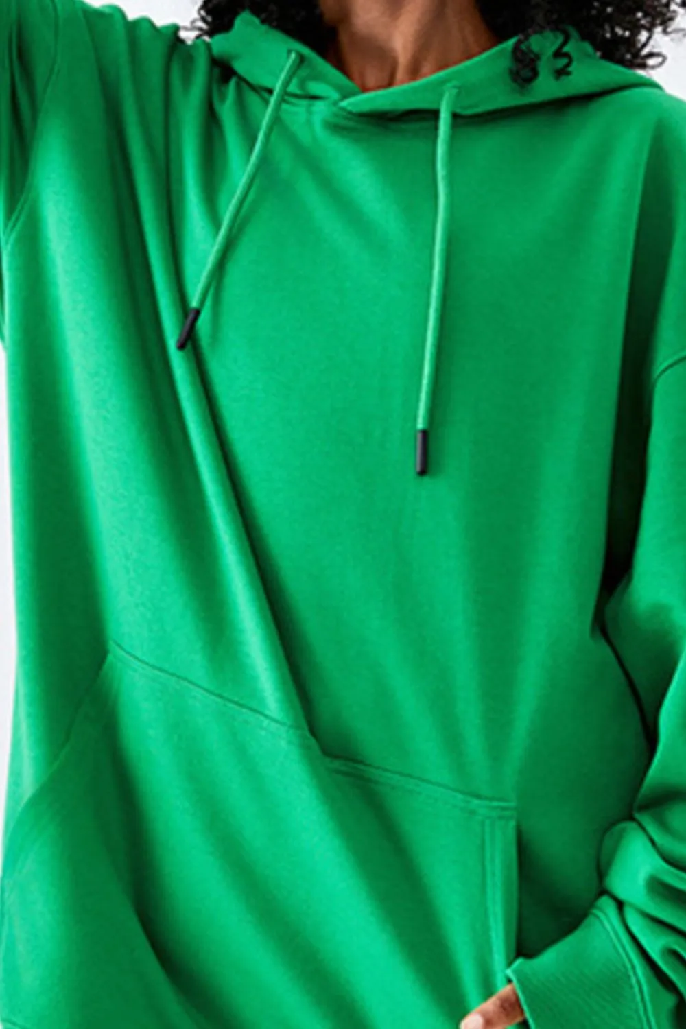 Men's Drawstring Kangaroo Pocket Hoodie, image 8