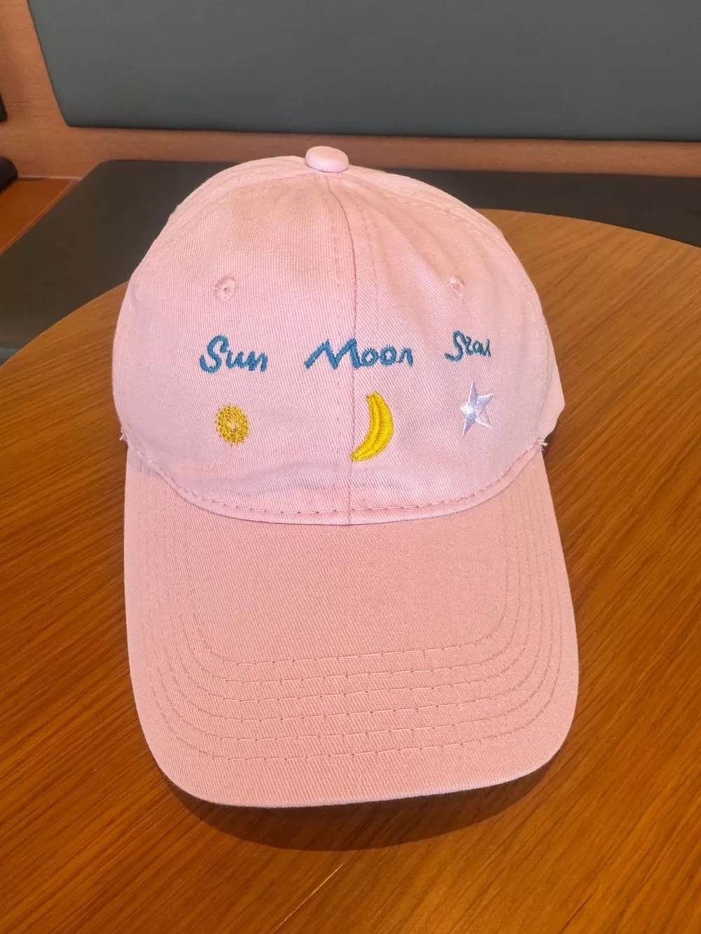 Sun Moon Star Embroidered Baseball Cap, image 4