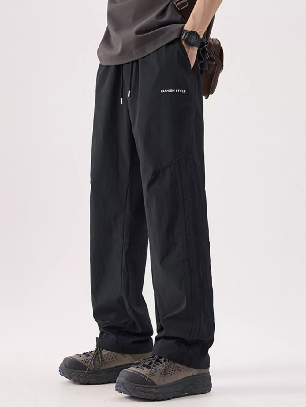 Men's Plus Size Wide Leg Pants, image 3