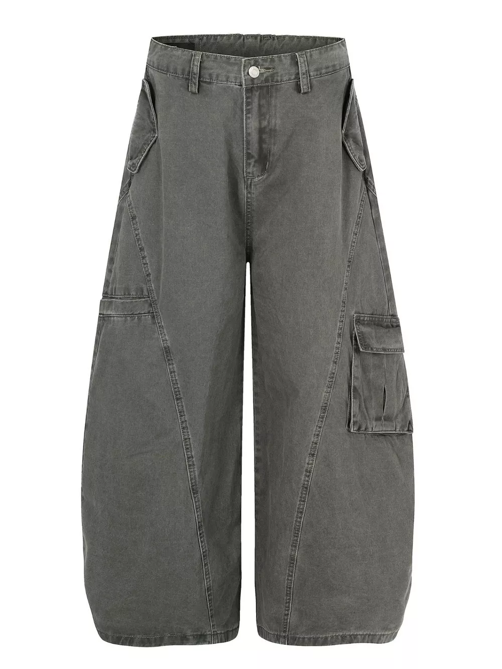 Men's Wide Leg Cargo Pants