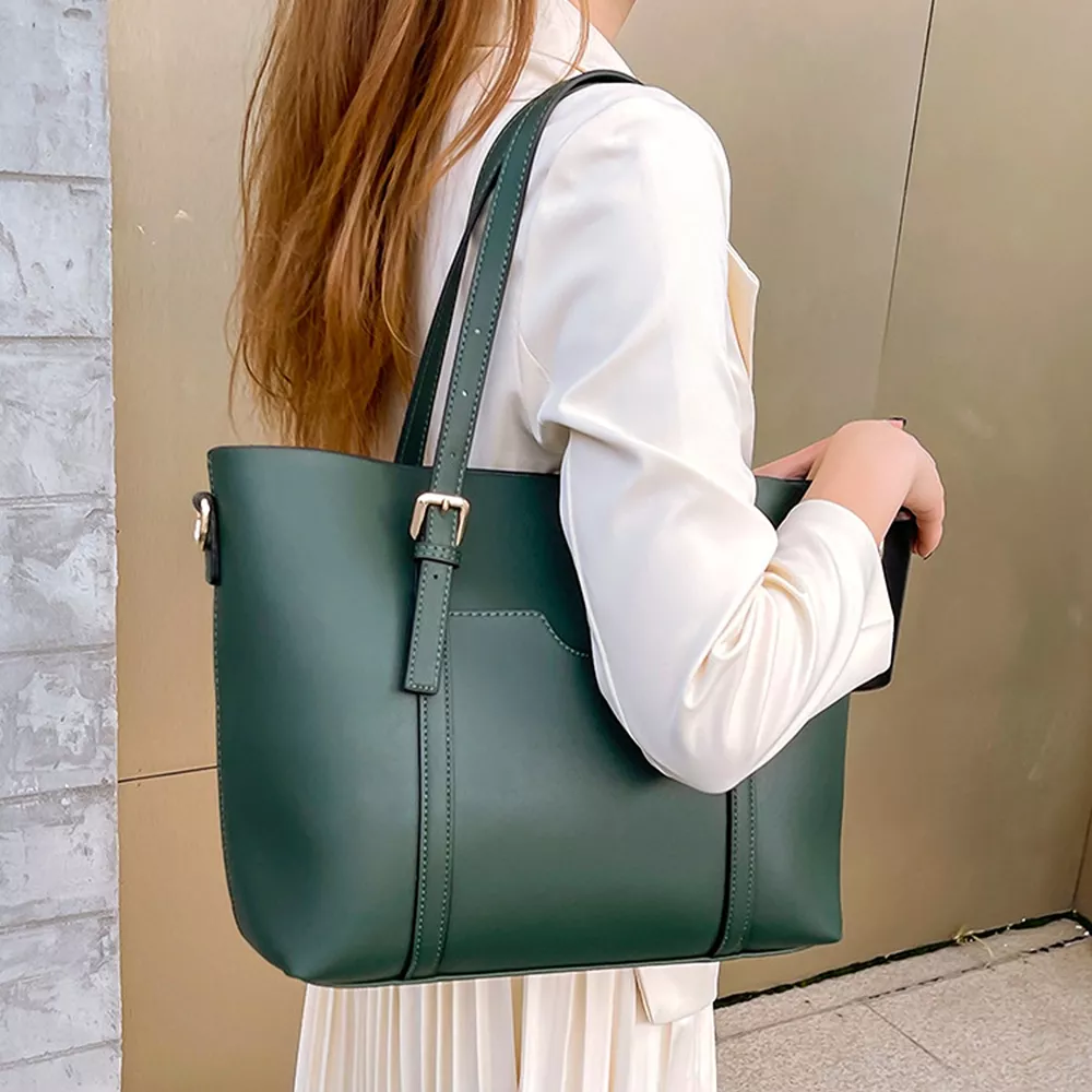 PU Leather Tote Bag, image 2