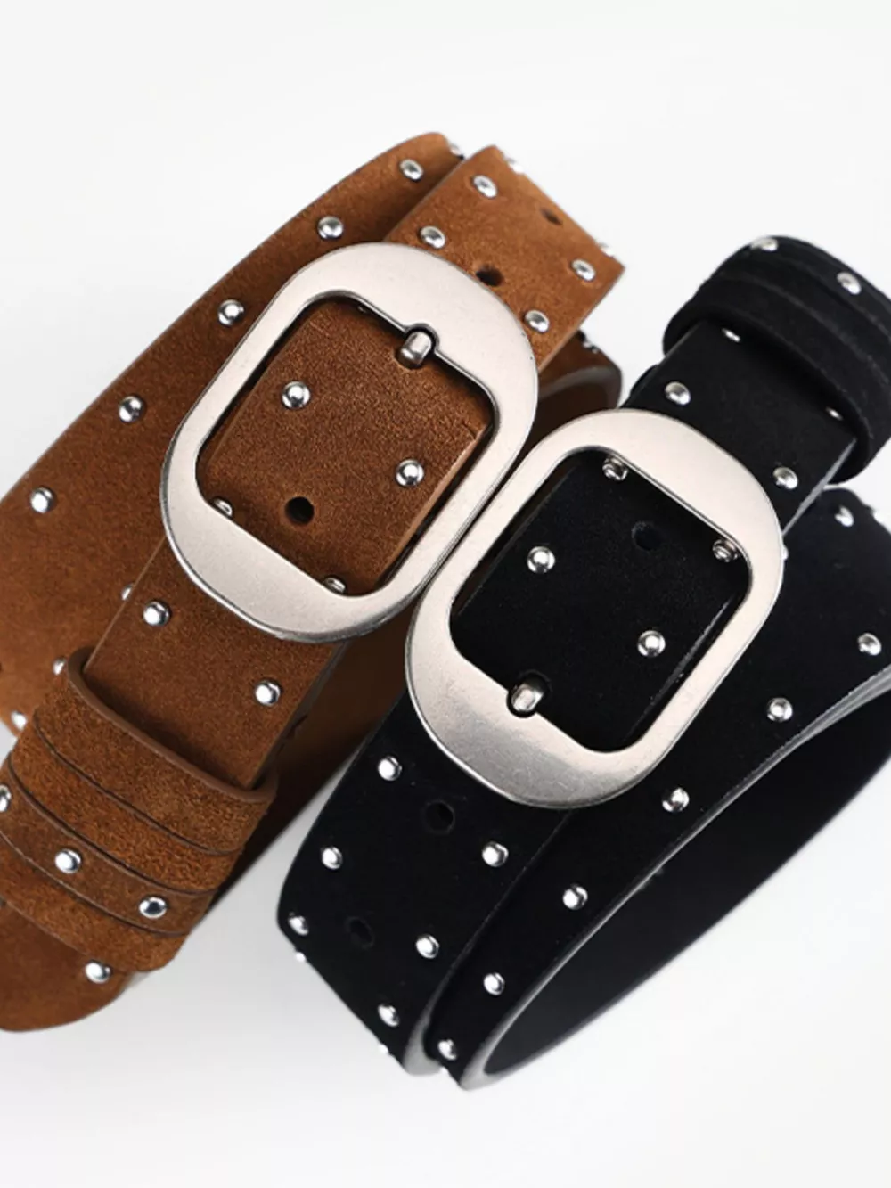 Studded Adjustable Belt, image 3