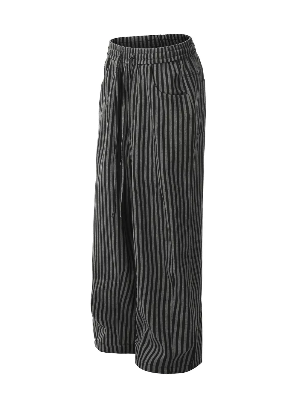 Men's Striped Casual Drawstring Pants, image 2