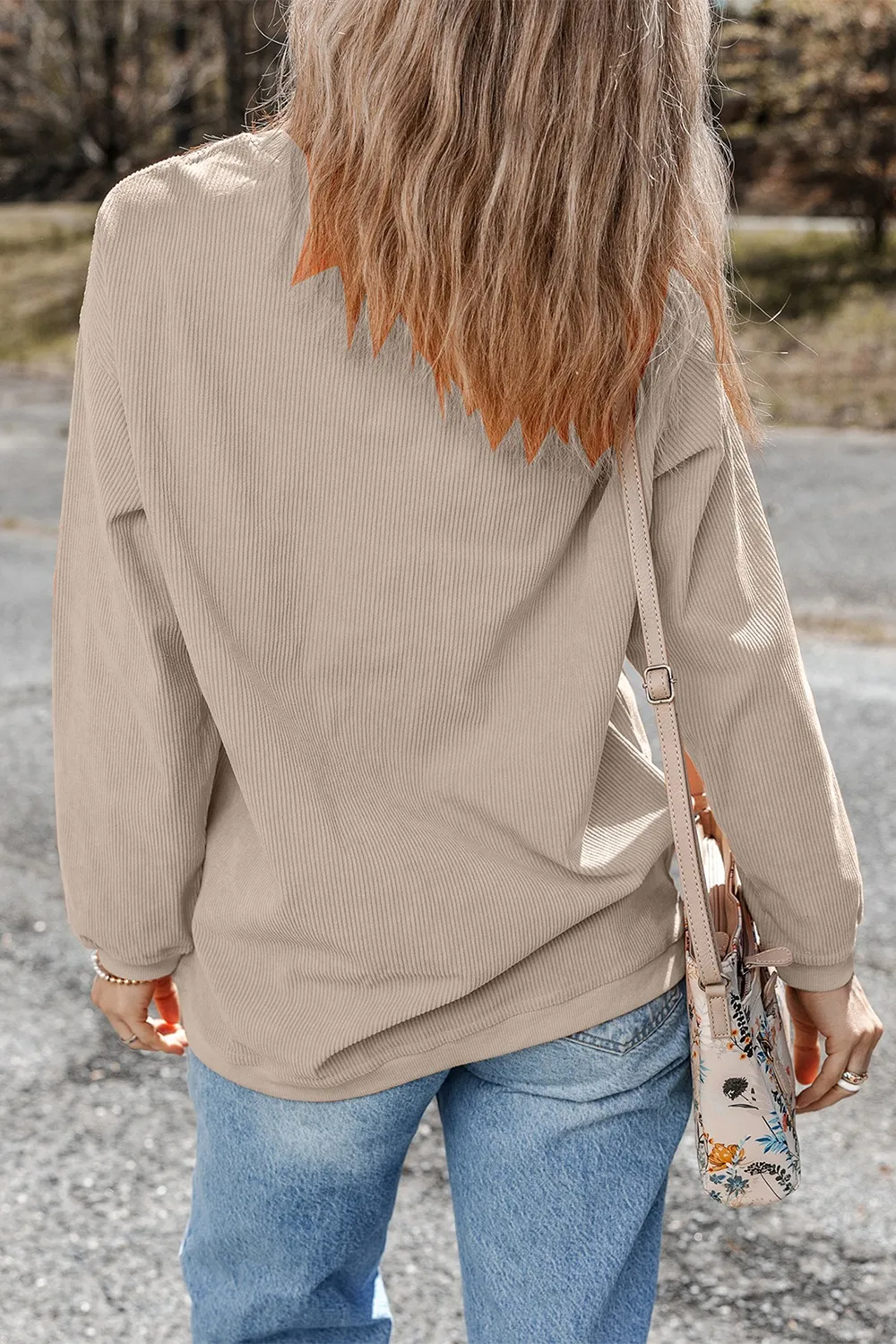 Cowgirl Graphic Long Sleeve Sweatshirt, image 3