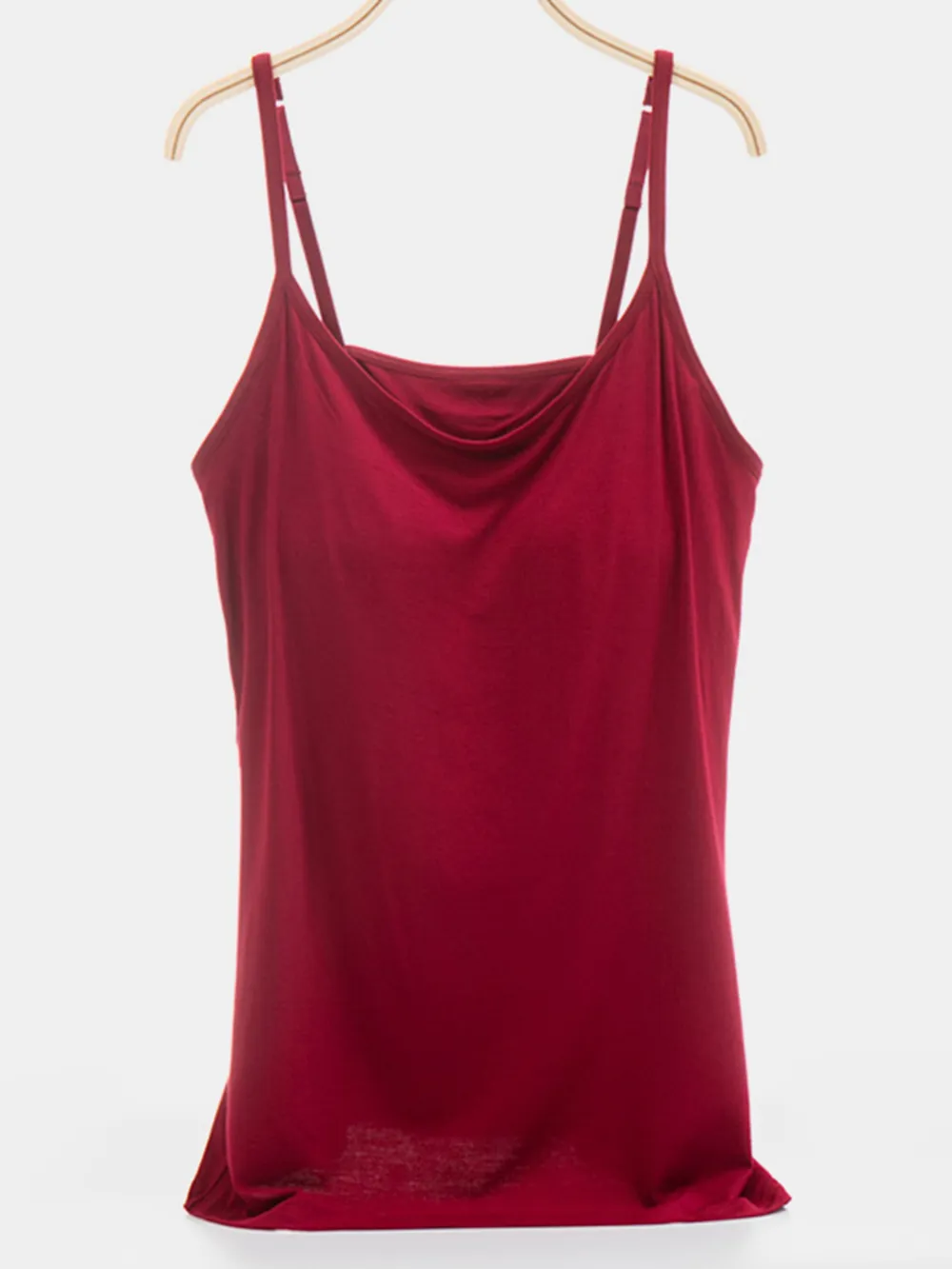 Scoop Neck Adjustable Strap Cami, image 4