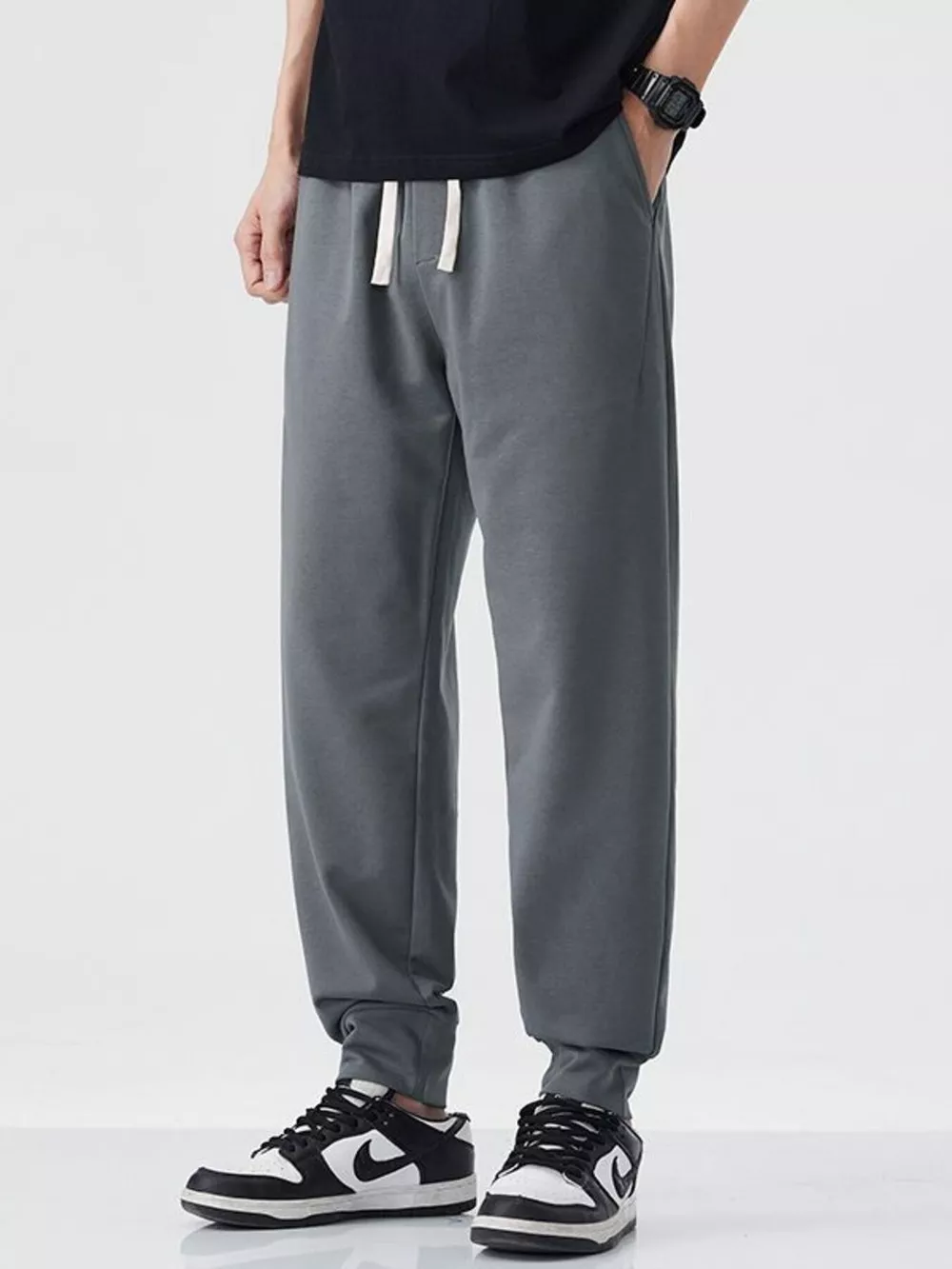 Men's Casual Drawstring Joggers, image 3
