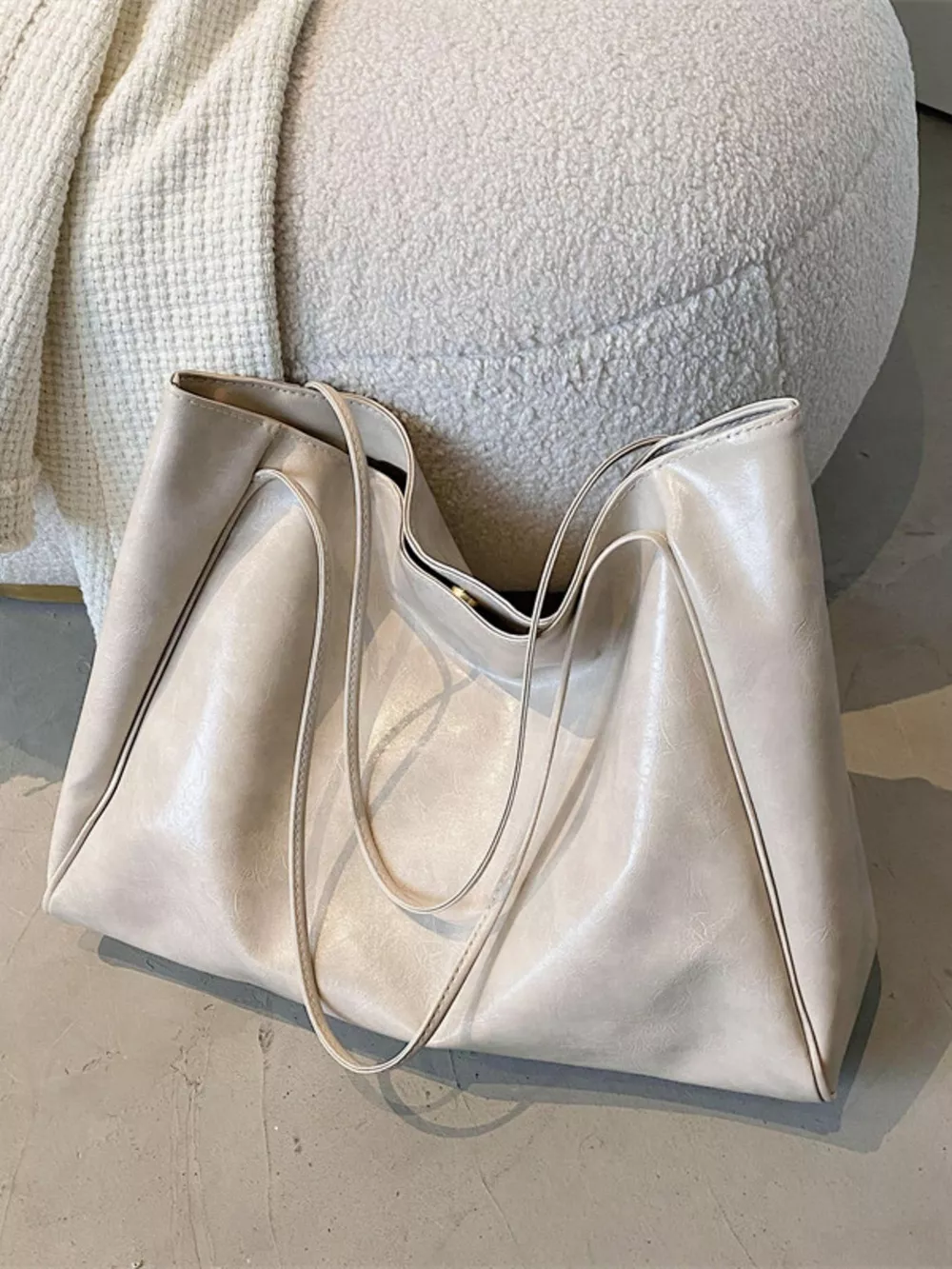 PU Leather Tote Bag, image 2